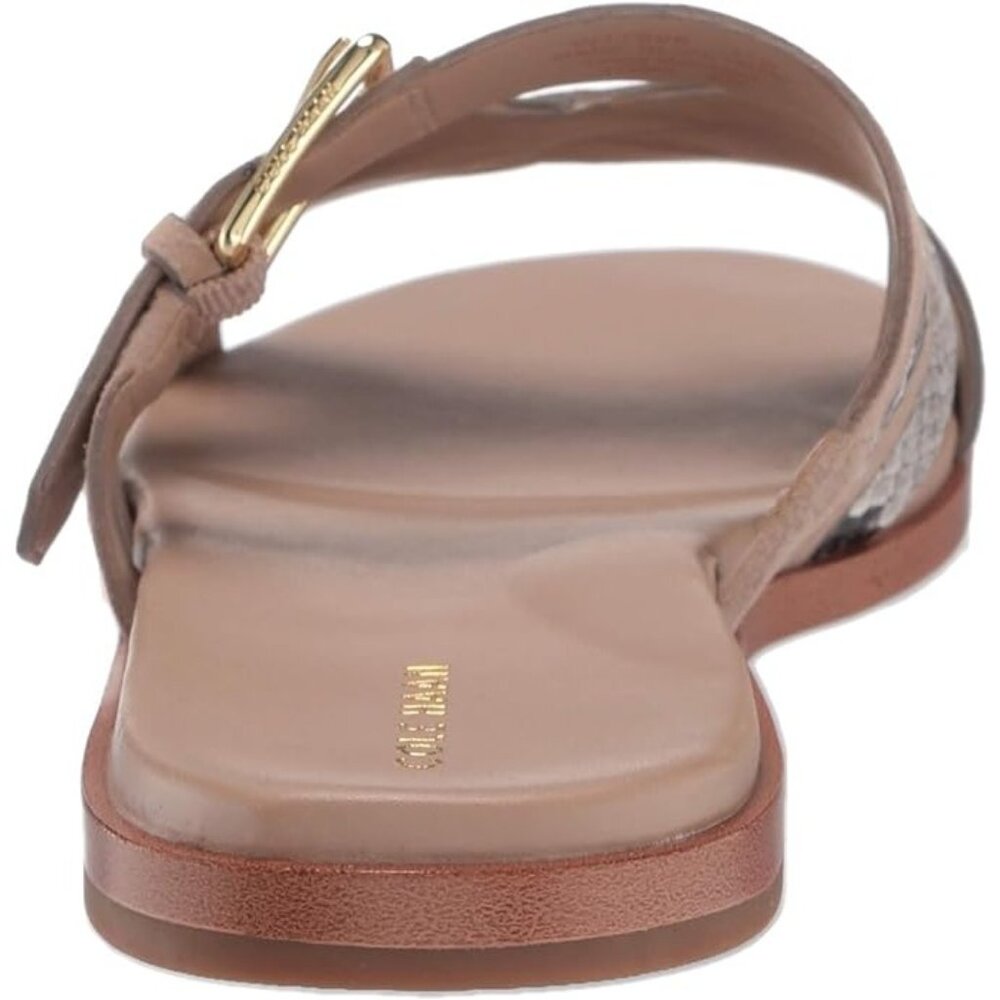 Cole Haan Women's Python-Print Fairen Grand Slide Flat Sandals Size 7.5 B - Picture 8 of 16